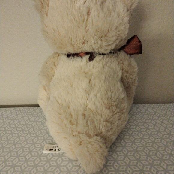 Teddy BEAR Berry Loved 11" Beige Realistic Plush Stuffed Animal Toy Strawberry - Picture 10 of 15